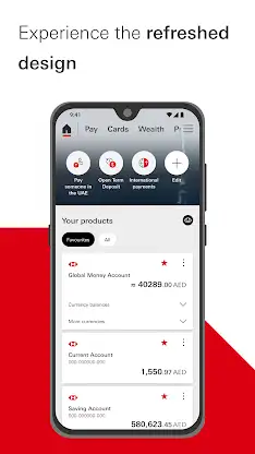 HSBC UAE screenshot 2
