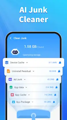 Phone Junk Cleaner, Junk Scan screenshot 1
