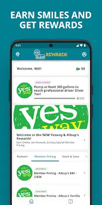 Yesway & Allsup’s Rewards screenshot 1
