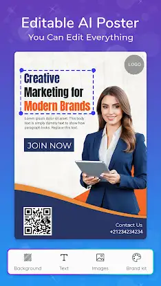 Poster Maker AI Flyer maker screenshot 2