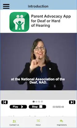 Parent Advocacy: D/HH screenshot 1