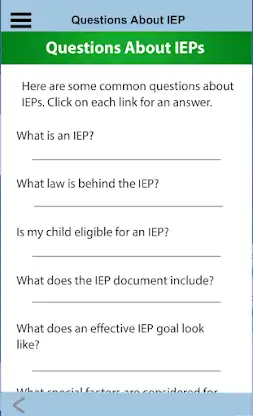 Parent Advocacy: D/HH screenshot 4