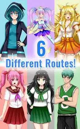 Gacha Memories - Anime Visual  screenshot 2