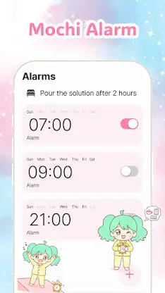Mochi Alarm - Challenge Clock screenshot 1