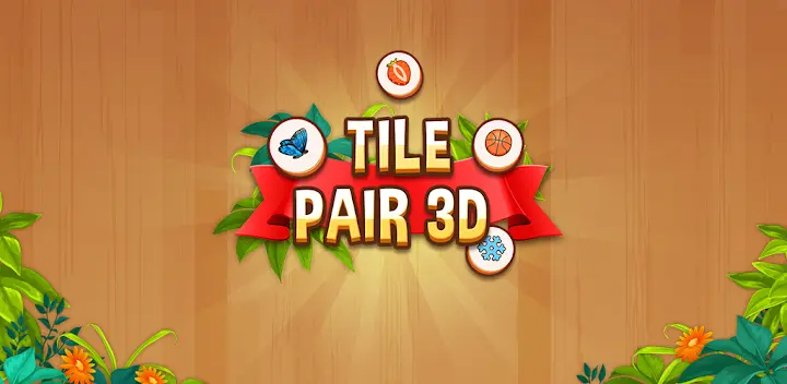 Tile Pair 3D - Tap Tile Match — Android game banner