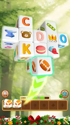 Cube Match Triple - 3D Puzzle screenshot 1