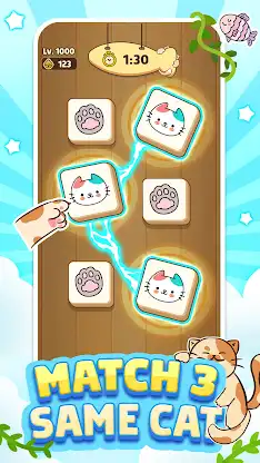 Cat Tile World: Purrfect Match screenshot 2