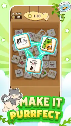 Cat Tile World: Purrfect Match screenshot 3