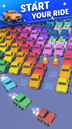 Triple Car Jam 3D: Car parking screenshot 5