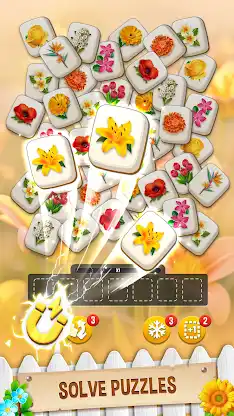Flower Match: Blossom Tile screenshot 1