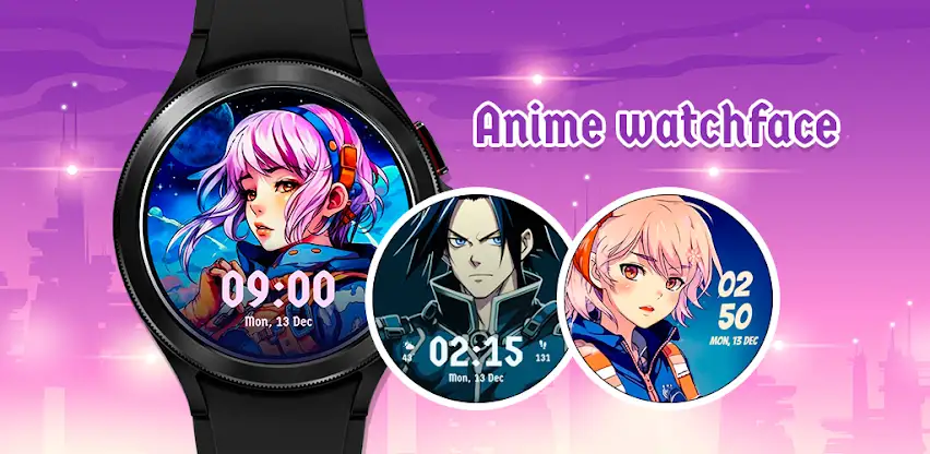 Anime Watchface for Wear OS screenshot 2