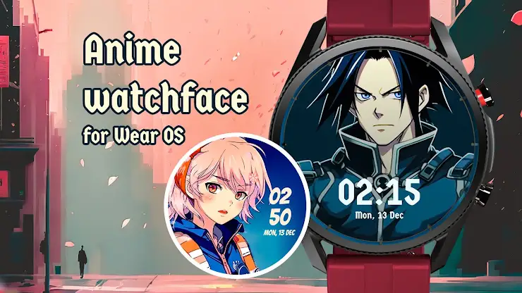 Anime Watchface for Wear OS screenshot 1