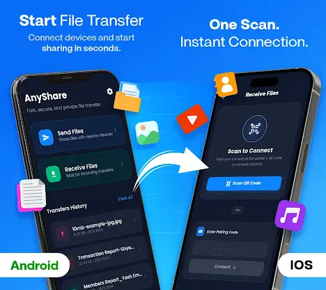 AnyShare – Rapid File Transfer screenshot 1
