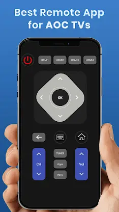 AOC Smart TV Remote screenshot 1