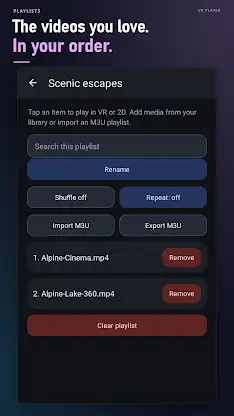 VR Player – 3D 360 & SBS Video screenshot 8