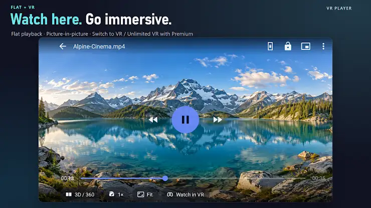 VR Player – 3D 360 & SBS Video screenshot 5