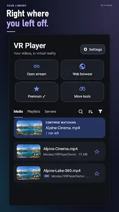 VR Player – 3D 360 & SBS Video screenshot 3