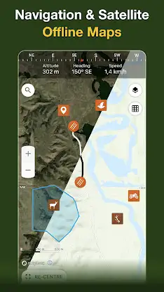 Hunting Points: GPS Hunt Map screenshot 3