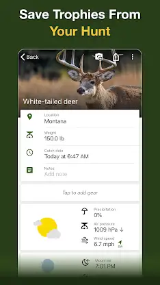 Hunting Points: GPS Hunt Map screenshot 2