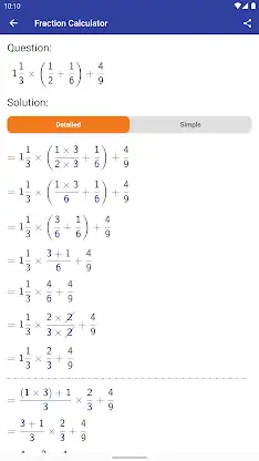 Fraction Calculator: Math Calc screenshot 2