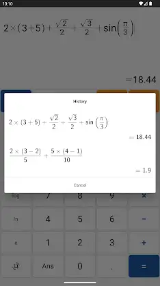 Scientific Calculator screenshot 3
