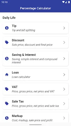 Percentage Calculator screenshot 1
