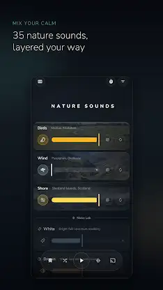Nature Sound Mixer: Sleep screenshot 1