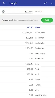 Unit Converter screenshot 2
