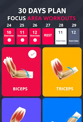 Arm Workout: Biceps Exercise screenshot 2