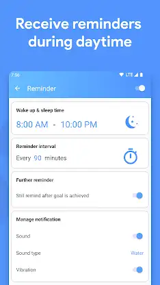 Drink Water Reminder & Tracker screenshot 2