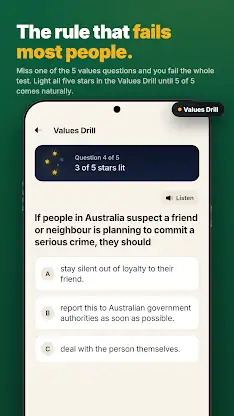 Australian Citizenship Test screenshot 2
