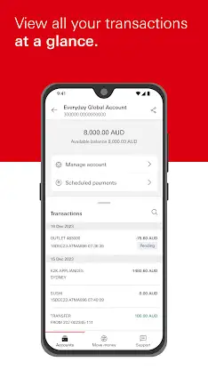 HSBC Australia screenshot 3