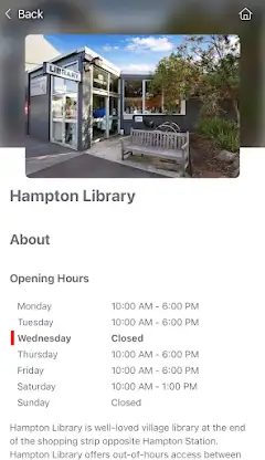 Bayside Library Service screenshot 6