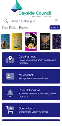 Bayside Library NSW App screenshot 1