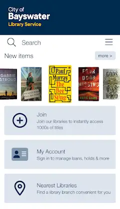 City of Bayswater Libraries screenshot 1