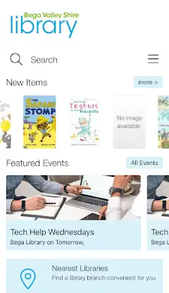 Bega Valley Shire Library screenshot 1