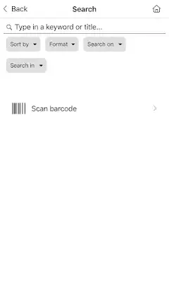 Ruth Faulkner Library screenshot 2