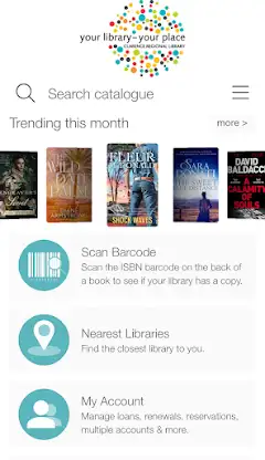 Clarence Regional Library screenshot 1
