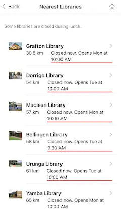 Clarence Regional Library screenshot 5