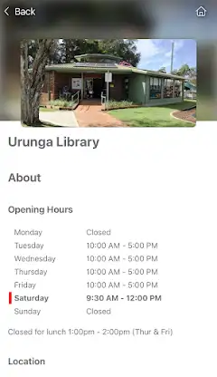 Clarence Regional Library screenshot 6