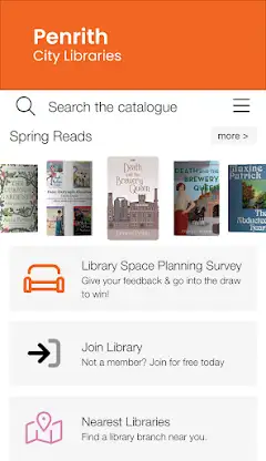 Penrith City Library App screenshot 1