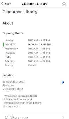 Gladstone Libraries screenshot 6