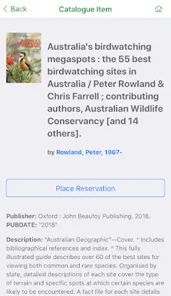Lane Cove Libraries screenshot 4