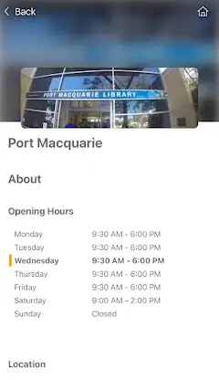 Mid North Coast Library screenshot 6