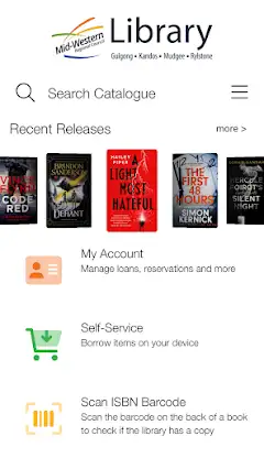 Mid-Western Regional Library screenshot 1