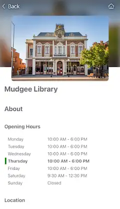 Mid-Western Regional Library screenshot 6