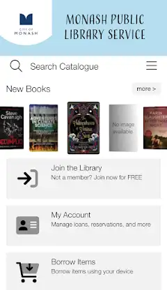 Monash Public Library Service screenshot 1