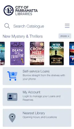 City of Parramatta Library screenshot 1