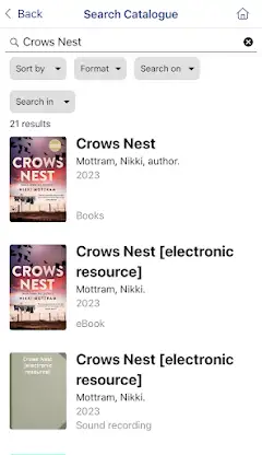 City of Parramatta Library screenshot 3