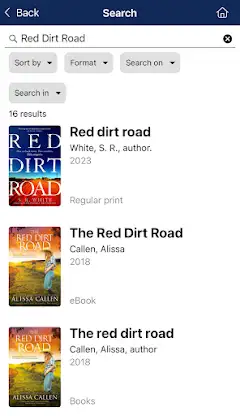 City of Perth Library screenshot 3